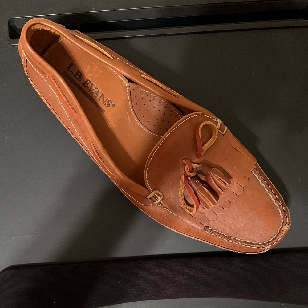 LB Evan EUC Mens driving shoe or slippers 13 M
